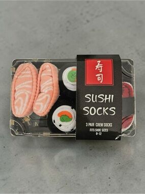 MAD Engine Sushi Socks Crew Socks 8-12